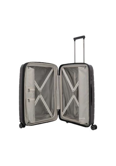 Travelite Air Base Trolley M Körüklü Orta Boy Valiz Kahverengi