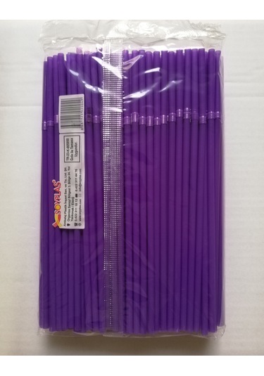 İnce Pipet Körüklü Renkli 400'lü Pipet