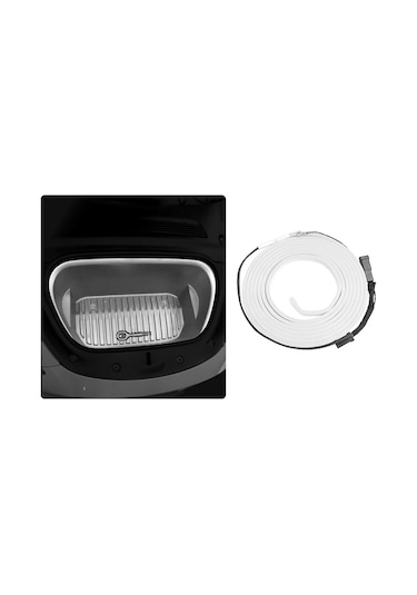 Cbtx Global Tsl802 Model Y / 3 Manyetik Silikon Led Şerit Işık Dekor Lambası Araba Işığı - Beyaz Işık