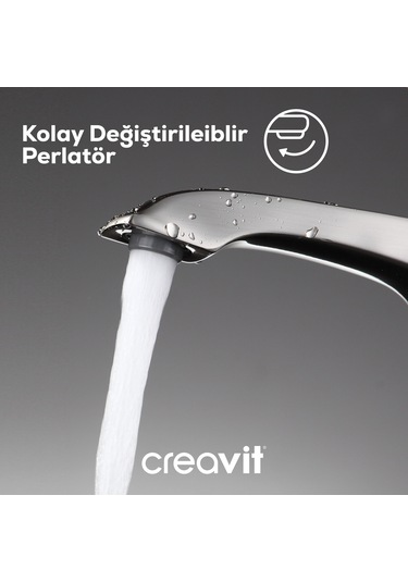 Creavit Avangart Banyo Armatürü Krom Bt.ag2500