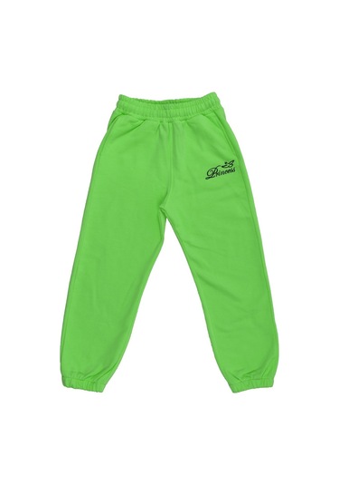 Brz Kids Kız Çocuk Yeşil Crop Sweatshirt Pantolon Takım-yeşil Yeşil