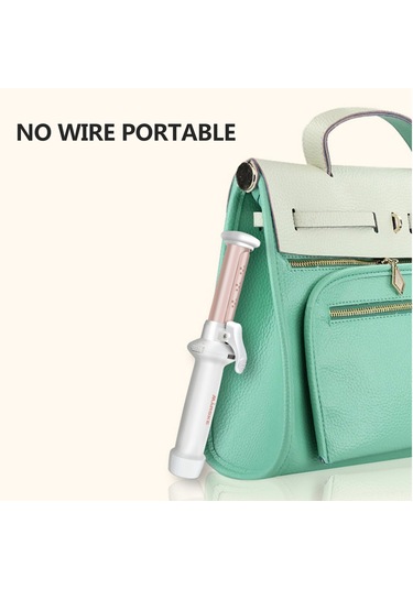 Shineyee Usb Şarjlı Taşınabilir Seramik Saç Maşası - Islak Ve Kuru Saçlar İçin Hızlı Isınma Özelliği İle Ms-5900