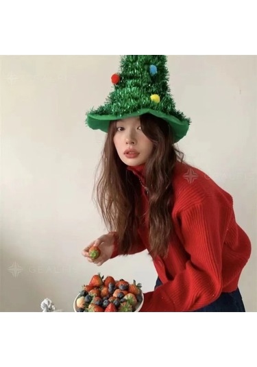 Fortunelane Noel Yeni Yıl Şapka - Turuncu Karnaval Bağlaması, Abs Plastik, 45 Cm