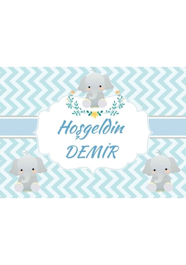Hoşgeldin Bebeğim Filli Konsetp Hastane Odası Afiş