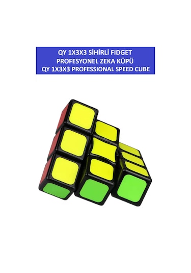 Qy 1x3x3 Magıc Fıdget Profesyonel Speed Cube-qy 1x3x3 Magıc Fıdget Profesyonel Zeka Küpü-sabır Küpü