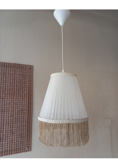 N-17 Krem Organze Yatak Odası Çocuk Ve Bebek Odası Avize Krem