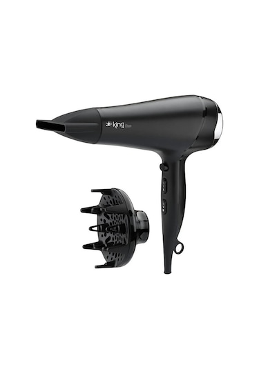 King KSK 435 Olson 2200 W Saç Kurutma Makinesi Silver