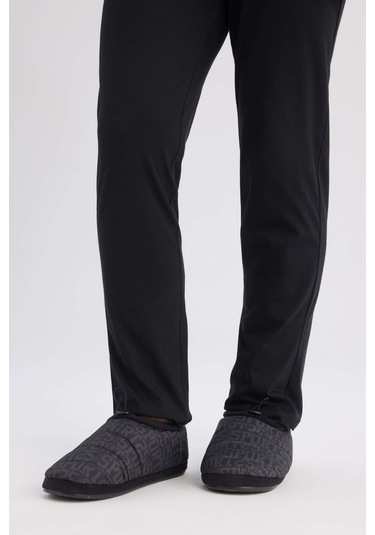 Defacto Erkek Düz Taban Slip On Terlik D3085ax24wnbk23 Siyah