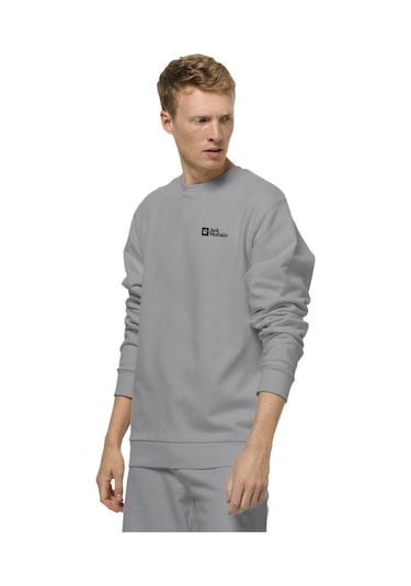 Jack Wolfskin Jack Wolfskın Essentıal Crewneck M 6920 Çok Renkli