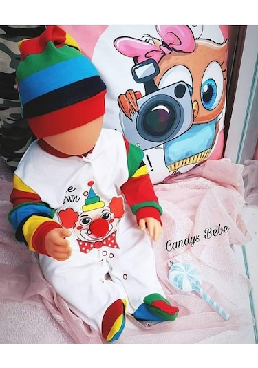 Candys Bebe Bebek Tulum Çok Renkli
