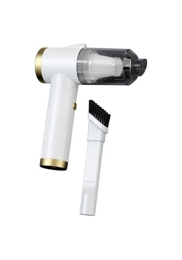 Besthome1 Taşınabilir Kablosuz Araç Şarjlı Süpürge - 9000pa Güçlü Emiş, 120ml Hazneli, Katlanabilir Q8 Modeli