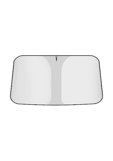 Dianziye Titanium Silver Küçük Boy Kapalı Oto Güneşlik - Isı Ve Uv Engelleyici, Kolay Kurulum, Çok Mevsimli Kullanıma Uygun Araç Güneş Paneli