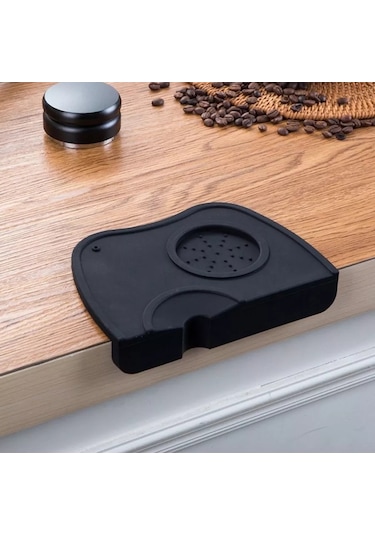 Peace Tea Köşe İçin Silikon Paspas 17,5x12 Cm 231786868 Siyah