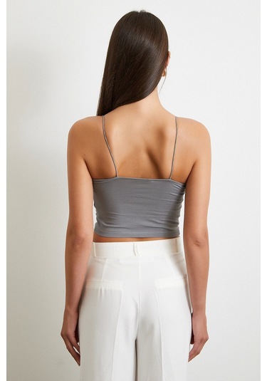 Lastik Askılı Top Gri Gri