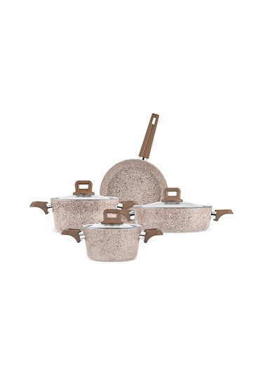 Karaca  Biogranit Alice 7 Parça Tencere Seti