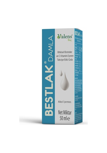 Bestlak Bitkisel Ekstreler Içeren Takviye Edici Gıda 50 Ml