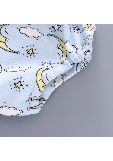 Xindoker Yaz Ve Bahar İçin Nefes Alabilir 6 Katlı Gazlı Bebek Bezleri - Yeniden Yıkanabilir Öğrenme Külodu 24-36 Kg L Beden 3 Numara