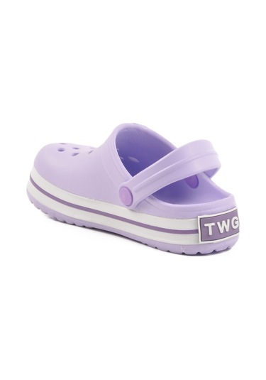Lila Eva Hafif Kız Çocuk Sabo Terlik 214 F Lila