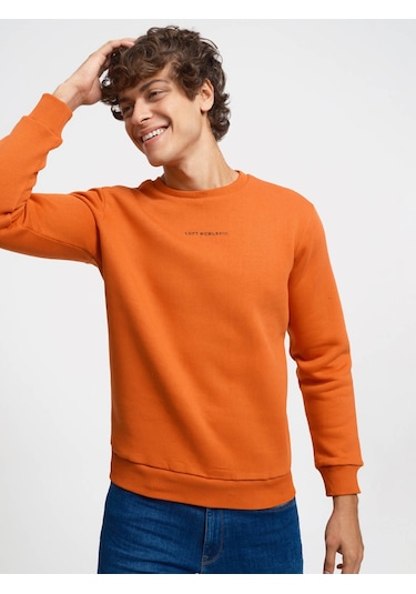 Loft Erkek Sweatshirt Mercan Lf2034268 25kp69000079 P69196 Mercan