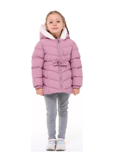 Benitto Kids Kız Bebek Çocuk Mont 51285-mor Mor