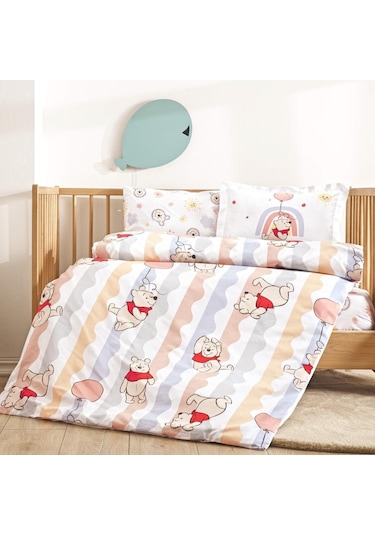 Taç Lisanslı Rf Winnie The Pooh Cloudy Nevresim Takımı