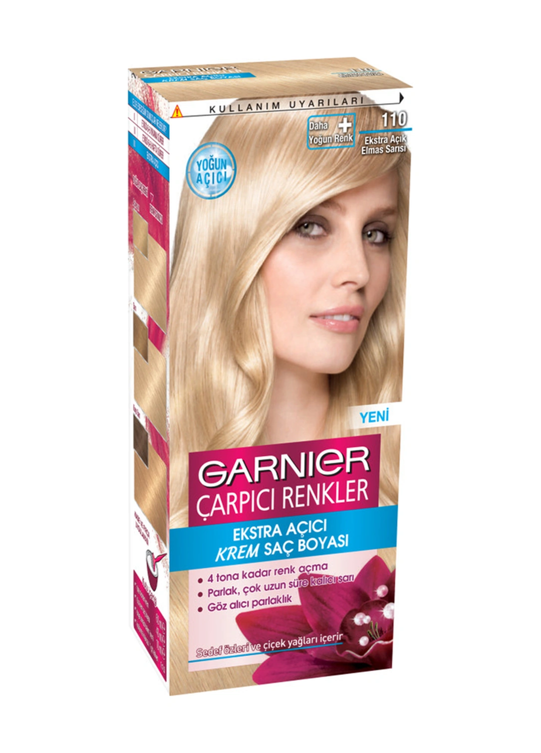 Garnier Çarpıcı Renkler No:110 Ekstra Açık Elmas Sarı Colour Natural Boya