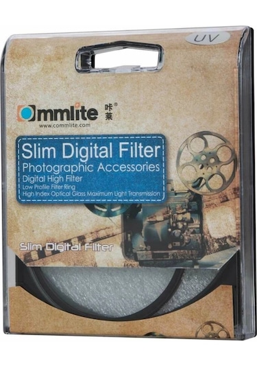 Commlite 52mm Uv Filtre