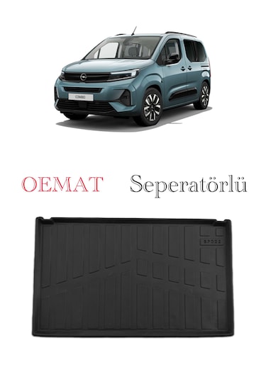 Opel Combo E Bagaj Havuzu Seperatörlü
