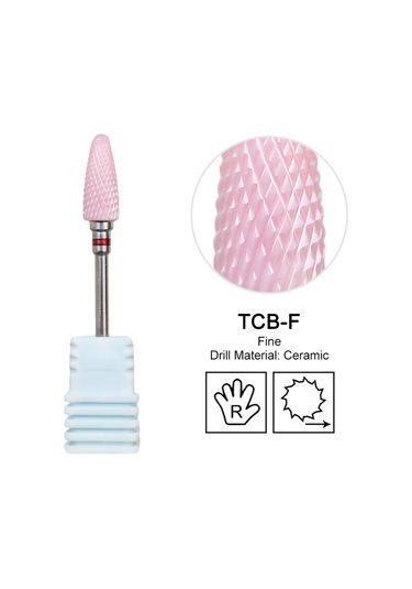 Seramik Freze Kesici Alev Karbür Tırnak Matkap Uçları Pembe Jel Sökücü Elektrikli Makine Matkaplar Parlatma Soyma Çivi Sanat Araçları Açık Yeşil