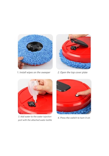 CBTxGlobal K-555 Paspas Robot Kırmızı