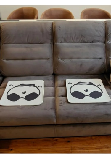 House And Life Sandalye Yastığı Kaymaz Ped 390603963 Beyaz