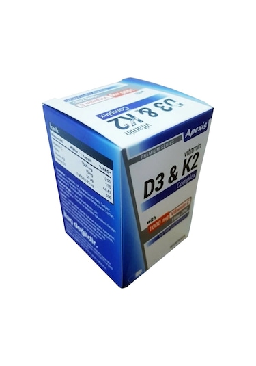 Apexis Vitamin D3 - K2 Complex 1000 MG x 30 Kapsül