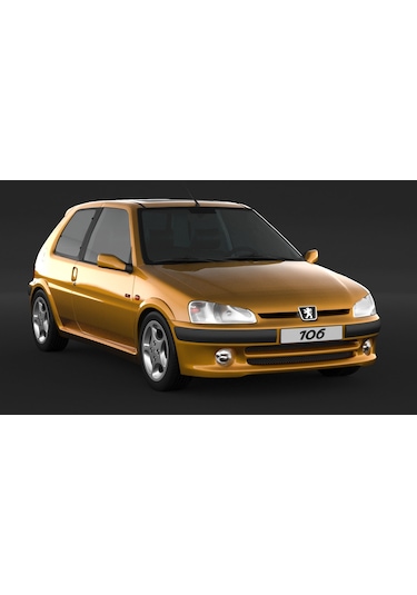 8665x3 Sağ Ön Kapı Direk Bandı Peugeot 106 3 Kapı 1997-00