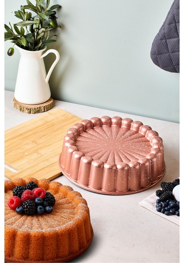 Cake Pro Döküm Papatya Rose Tart Kalıbı 26 Cm Rose