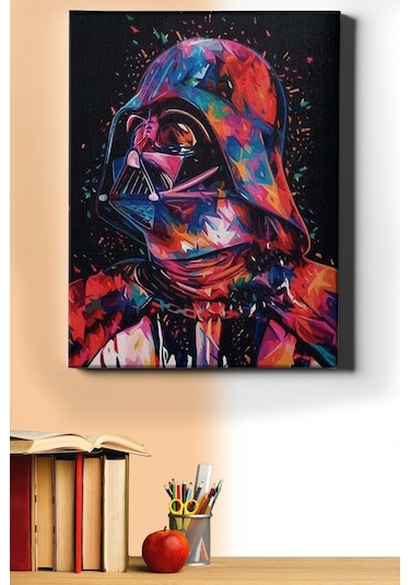 Webstyle Starwars Darth Vader Sayılarla Boyama Seti Kasnaklı 40 X 50 Cm