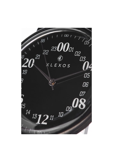 Klexos 24 Saat Kadranlı Kol Saati Dream Altamira Black Casual