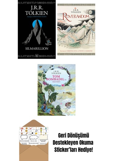 Silmarillion + Roverandom Özel Ciltli Baskı + Tom Bombadil İn Maceraları Özel Ciltli Baskı