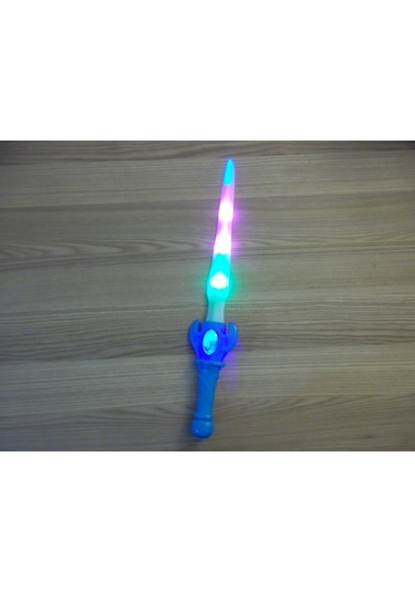 Işıklı Çok Renkli Kılıc Mavi