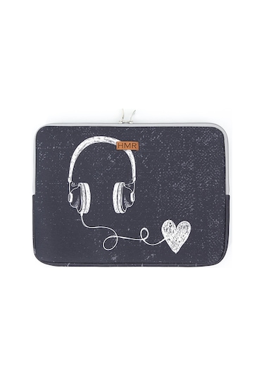 Music Easy Case 15 İnç Laptop Çantası Notebook Kılıfı
