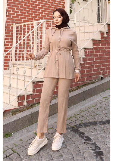 Ribana Detaylı Takım Vizon Vizon