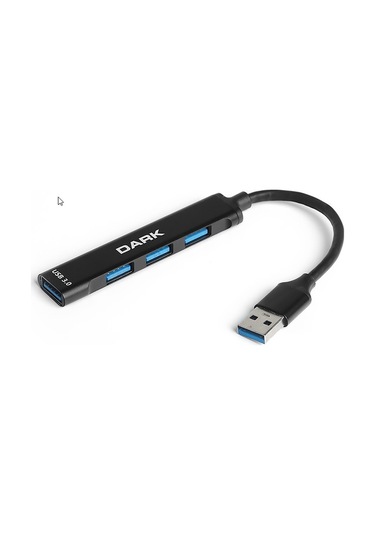 Dark Connect Master X4 Dk Ac Usb310 4Port Usb 3.0 Siyah Usb Çokl