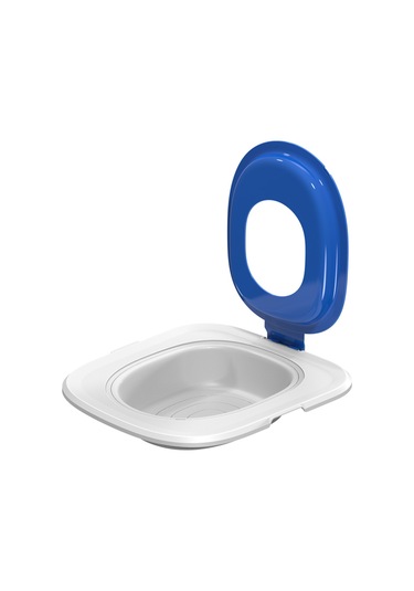 Maiyame Kedi Tuvalet Eğitici Seti - Çok Katlı Çıkarılabilir Yeniden Kullanılabilir Kedi Kuru Kumu Tepsisi - Toilet Eğitimi İçin Mavi Abs Eğitici Aracı