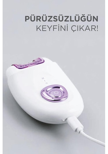 Torima Tep-01 Beyaz 2in1 Şarjlı Tüm Vücut Epilatör