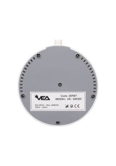 Vea VE-G1102C 2li Usb + Type-c Girişli Telefon Standlı 1.5 Metre Grup Priz