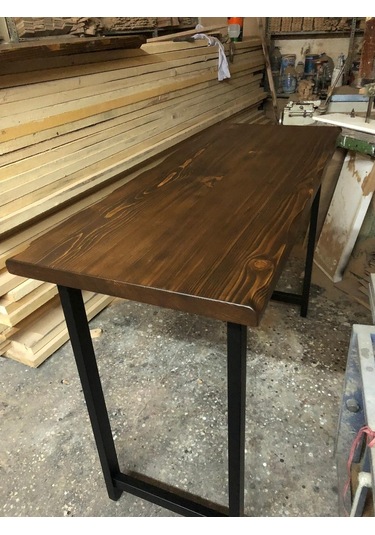 Bintaşmobilya Kütük Ağaç Bar Masası (417036063)