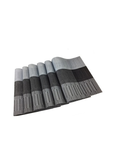 Novahub Kırmızı Pvc Placemat Masa Mat Pad 6 Adet İçecek Şarap Altlıkları Bambu Placemats Yemek Masası Yer Mat Mutfak Ve Masa Örtüleri Kırmızı Kırmızı