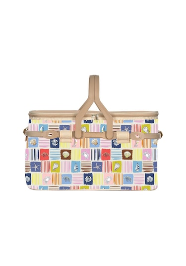 25 Lt Piknik Sepeti 1072 Picnic Bag Bej