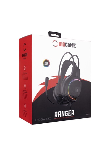 Biogame BG-H1 Ranger RGB 7.1 Kablolu Kulak Üstü Oyuncu Kulaklığı