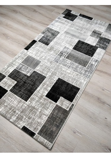 Tuğra Milano 1451 Siyah Halı Yolluk 100X200 Cm