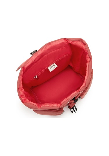 Kıplıng Anto S Küçük Boy Sırt Çantası Pembe Grand Rose Yeşil